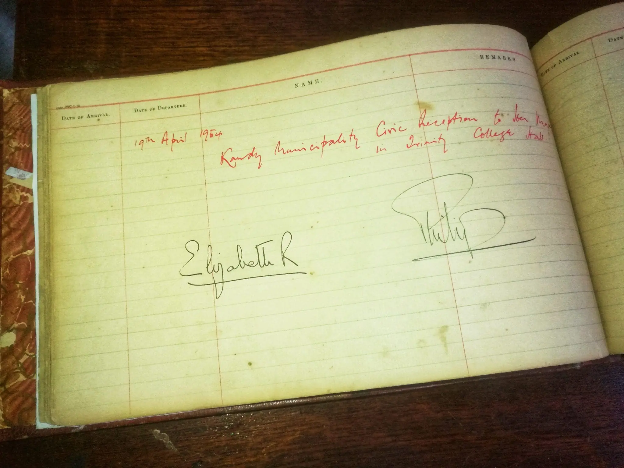 Guest Book 1954