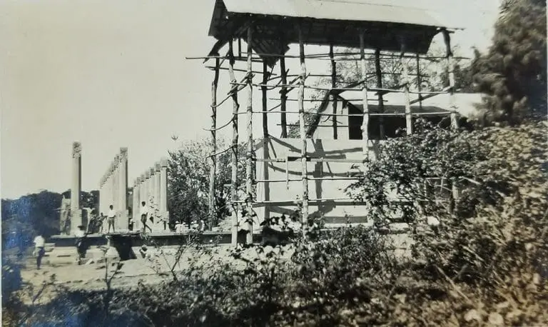 From behind the Chapel