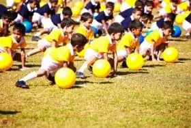 Kindergarten Sports Meet Rehearsals