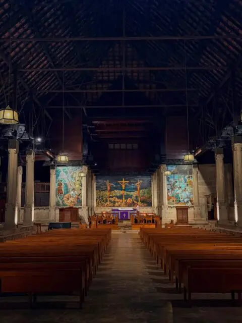 In the stillness beneath its soaring roof and gentle light, we are reminded of humility, reflection, and renewal. 

As the season of Lent begins, may this sacred space invite us to pause, turn inward, and walk forward with grace! 

#AshWednesday 

Pic by Jason Navaratne