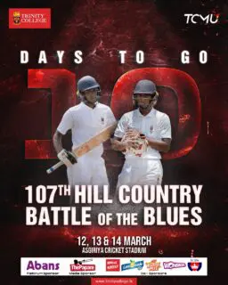 10 DAYS TO GO!
Two rivals. One legacy.
More than a game, it’s history, pride, and tradition on the line.
Save the dates. The battle awaits