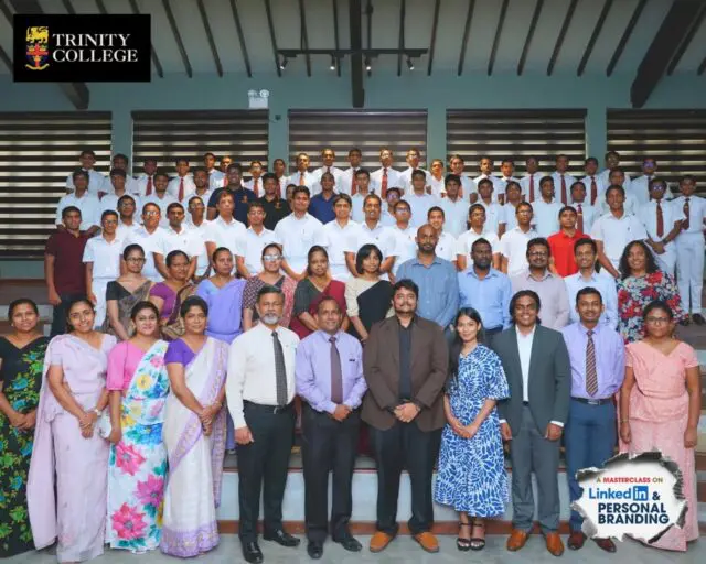 From classrooms to #LinkedIn connections!

More than eighty students and staff explored how @linkedin, communication, and personal branding can shape opportunities in the professional world, helping young Trinitians get a powerful head start while still in school.

A special thank you to our guest speakers Rumeth Dasanayaka and Ovini Nishadi for their engaging and insightful presentations.