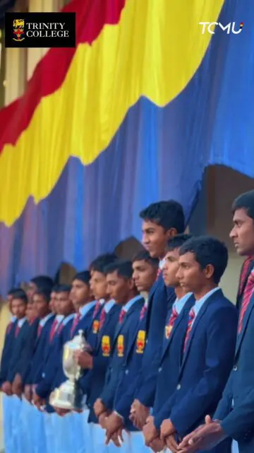 Relentless spirit. One team. One dream.

Trinity is ready.

Video by Shenal Wijeratne, Nesath Rajakaruna, Kareshkar Puvanenthiran and Pasindu Senevirathne for Trinity College Media Unit