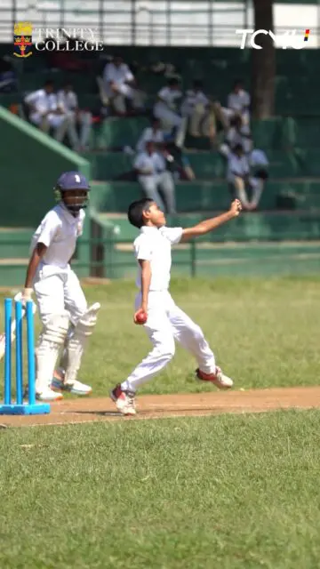 Future lions in action! 🏏
The U13 Inter-House Cricket Tournament 2026 unfolds at Asgiriya with passion and pride.

Video by Matheesha Malwatta for Trinity College Media Unit