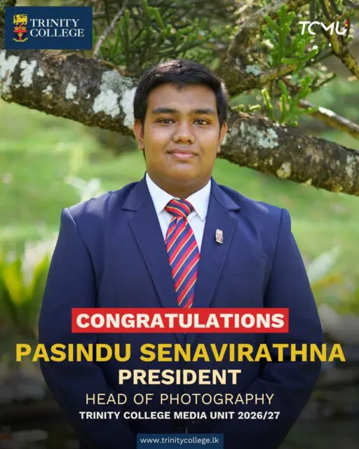 The faces behind the stories, the voices behind the moments, and the force behind Trinity’s visibility.

Introducing the Leadership of the Trinity College Media Unit 2026/27 - the minds behind the vision, guiding the team to capture and showcase the true spirit of the Lions.

Congratulations to all appointed leaders - we wish you a successful and inspiring year ahead! 👏