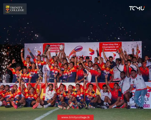 Champions! 

Trinity triumphs in the President’s Trophy Final - a proud moment of true Lion spirit

Relive the unforgettable moments: https://flic.kr/s/aHBqjCQ4f7

Photographed by Nesath Rajakaruna and Anuk Paranagama for Trinity College Media Unit