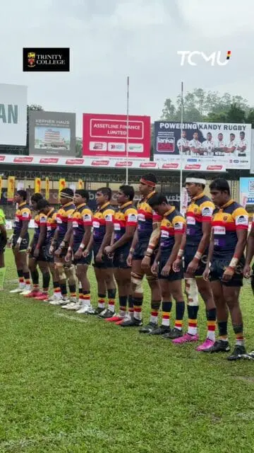 Full-time dominance. Trinity ran riot with a 39-00 victory over Sri Sumangala.

Video by Methira Jayakody for Trinity College Media Unit