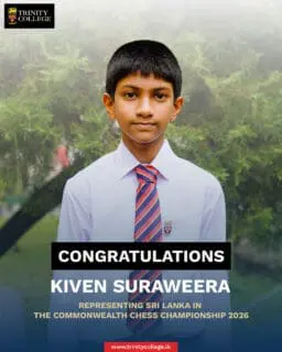 Two young minds. One proud nation. ♟️🇱🇰

Congratulations to Master Kiven Suraweera and Master Sethika Samaraweera on earning the honour of representing Sri Lanka at the Commonwealth Chess Championship 2026, scheduled to be held from 16th to 26th May 2026 in Kalutara, Sri Lanka.

Wishing our young Trinitians every success as they take on the international stage and make the nation proud!