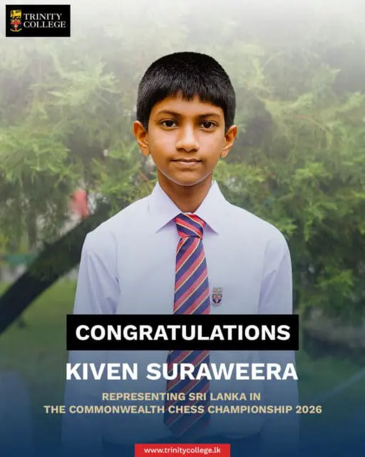 Two young minds. One proud nation. ♟️🇱🇰

Congratulations to Master Kiven Suraweera and Master Sethika Samaraweera on earning the honour of representing Sri Lanka at the Commonwealth Chess Championship 2026, scheduled to be held from 16th to 26th May 2026 in Kalutara, Sri Lanka.

Wishing our young Trinitians every success as they take on the international stage and make the nation proud!