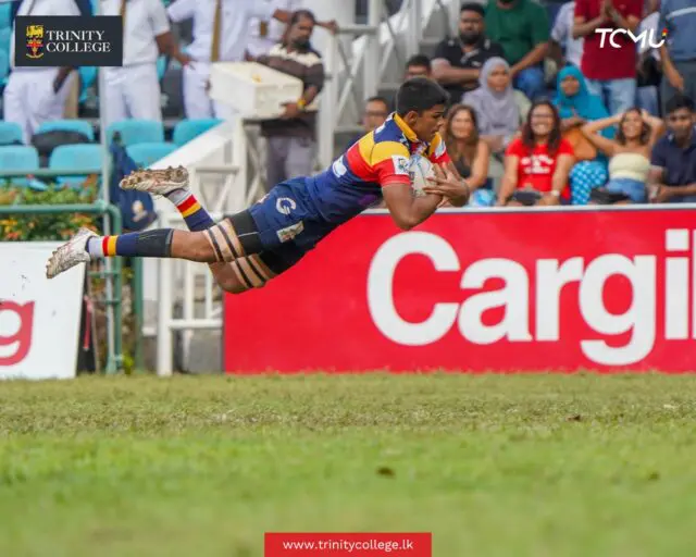 Moments from an intense clash at Police Park! 🏉

The Lions gave it their all against D.S. Senanayake College in another thrilling encounter of the Dialog Schools’ Rugby League 2026. From powerful runs to fearless defence, here are some snapshots from the action-packed evening.

Full photo album: https://flic.kr/s/aHBqjCUa46

Photographed by Anuk Paranagama for Trinity College Media Unit