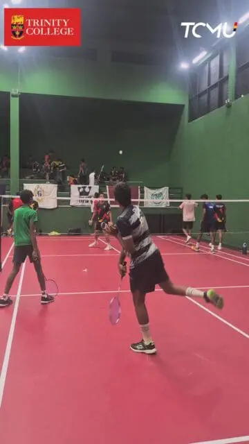 🏸 Every rally counted. Every point mattered.

Relive the best moments from the Inter-House Badminton Tournament 2026 at the Trinity College Badminton Court Complex, Asgiriya!

Video by Dulmina Herath, Risindu Wijesundara  and Sandev Balasooriya for Trinity College Media Unit