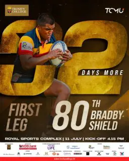 Just 2 days to go! 🦁🏉
The wait is almost over. The Lions are ready for the 80th Bradby Shield – First Leg. See you at the Royal Sports Complex!