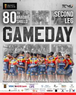 🏉 GAME DAY IS HERE! 🦁
The wait is over! Trinity takes the field for the Second Leg of the 80th Bradby Shield. Stand together, raise your voices, and rally behind the Lions as they battle for honour, pride, and the Shield.
📍 Trinity College Rugby Stadium
🕓 Kick-off: 4.15 PM
Go Lions! Roar Trinity! ❤️💛💙