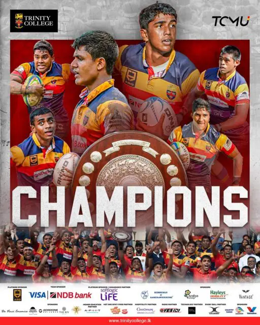 Champions of the 80th Bradby Shield 🏉🏆

A dominant performance and a well-deserved victory — Trinity rises above with pride and passion 

From the first whistle to the final moment, the Lions owned the game 🦁