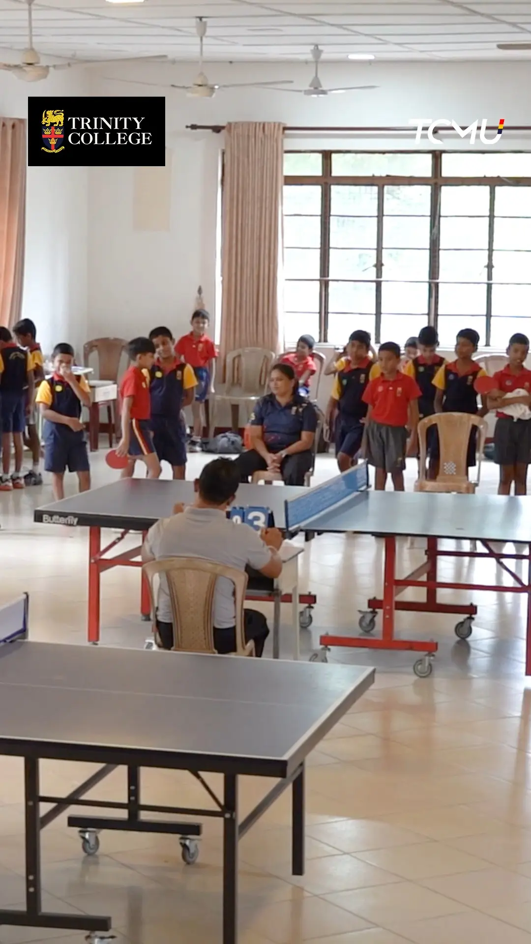 🏓 Fast rallies, sharp reflexes, and unwavering determination!

The Junior School Inter-House Table Tennis Competition 2026 showcased the skill, focus, and competitive spirit of our young Trinitians as they battled for House honours.

Video by Amrit Victoria for Trinity College Media Unit