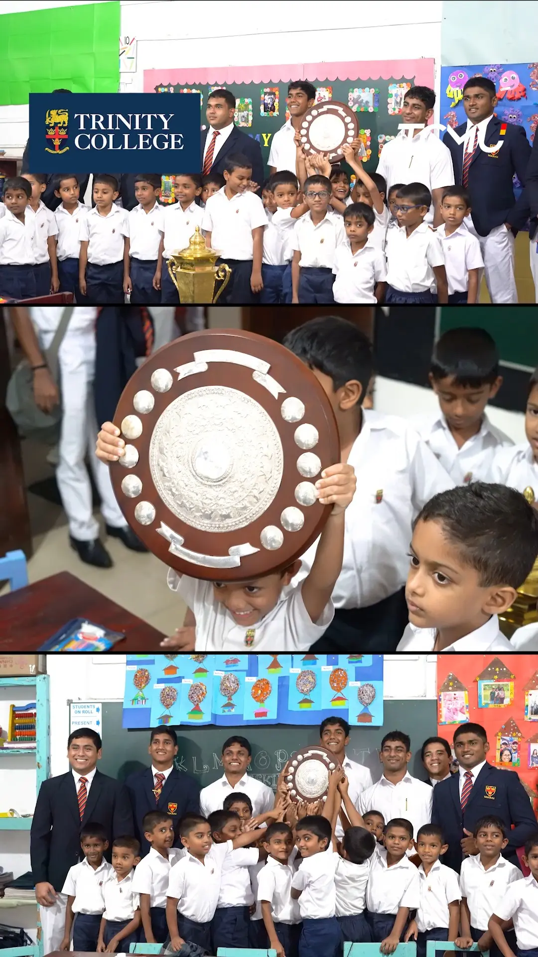 The Bradby Shield visits the Junior School! 

Sharing the pride, celebrating the victory, and inspiring the next generation of Trinitians.

Video by Roshin Karthik for Trinity College Media Unit