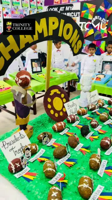 Tiny Hands, Big Creations! 🎨

A glimpse into the creativity, imagination, and joyful moments from the Kindergarten Handwork Exhibition 2026. Every masterpiece reflects the curiosity and talent of our youngest Trinitians.

Video by Methira Jayakody for Trinity College Media Unit