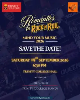 The Trinity College Choir will bring you “Mind Your Music: Romantics to Rock ‘n’ Roll,” our much-awaited biennial concert, taking you on a journey from the beauty of the Romantic era to the energy of pop, rock, and reggae.
Tickets available soon.