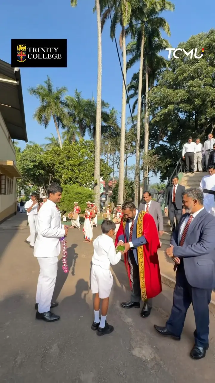 We warmly welcome our new Principal, Mr. Dayan D. L. Fernando - the 21st Custodian of Trinity College, Kandy.

Wishing him strength and wisdom as he leads Trinity forward.