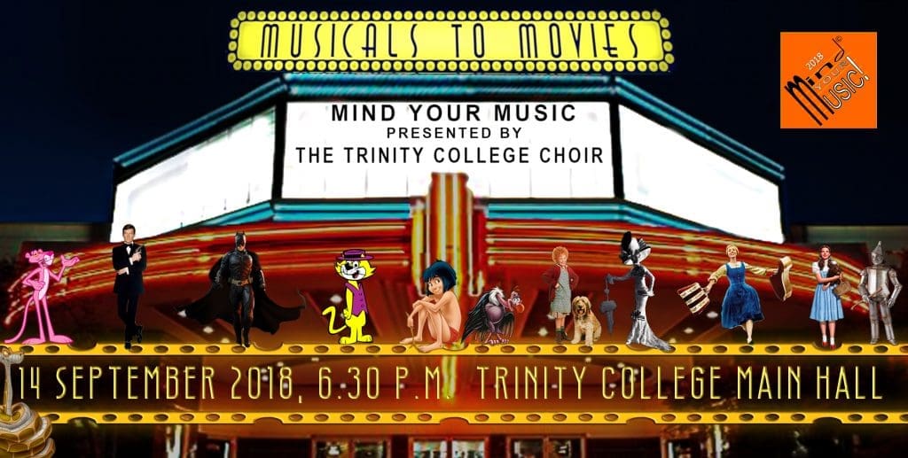 “Musicals to Movies” presented by the Trinity College Choir