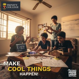 Don’t spend your holidays scrolling!
Learn something new. Be insanely #creative.
Create your #future - today.
A message from @technopreneurs.tck to all the young Trinity innovators out there!