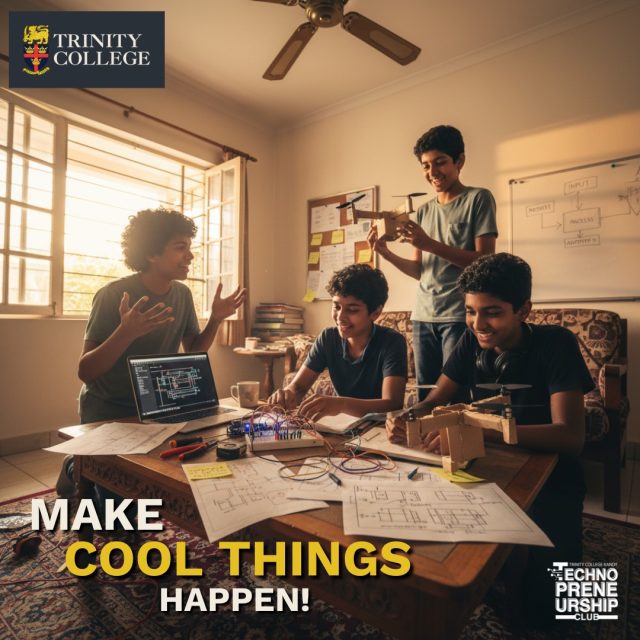 Don’t spend your holidays scrolling! 
Learn something new. Be insanely #creative.

Create your #future - today. 

A message from @technopreneurs.tck to all the young Trinity innovators out there!