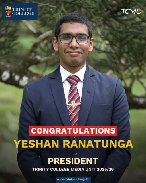 We are incredibly proud to present the new Executive Committee of the @tck_mediaunit (TCMU) for the term 2025/2026.

We look forward to a successful year under your leadership as you work to enhance Trinity's visibility and tell our story with innovation and excellence.

#TrinityCollegeMediaUnit #TCMU #TrinityCollegeKandy #NewExCo #Leadership #MediaUnit #TrinityVisibility #Congratulations