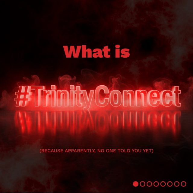 Because life after school doesn’t come with a manual…
so we made a space where students can actually talk about it.

#TrinityConnect | Coming January 2026