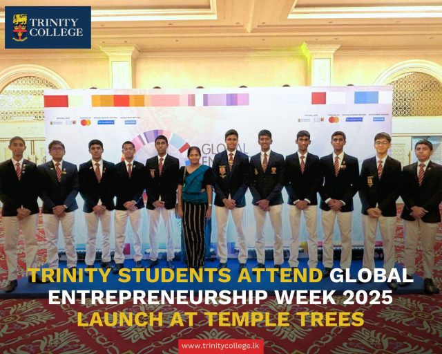 Students from the Technopreneurship Club and A/L Commerce stream represented Trinity College at the launch of Global Entrepreneurship Week 2025 (@gew_sl). hosted by the @icta_srilanka.  The event helped them explore how young people can contribute to innovation and national development.

Their experience connects closely with the College’s AI and STEM initiative, which prepares students to design, build, and think creatively through technology-focused projects.

Read the full article on our College website!

#trinitycollegelk #trinity #college #kandy #students #education #school #srilanka #GEW2025 #entrepreneurship #innovation #STEM
