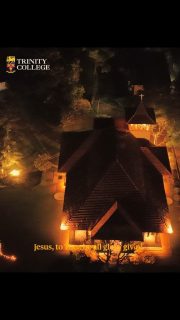 This Christmas, as we rejoice in the birth of Christ, may we embrace the spirit of giving, share kindness with one another, and carry His love into all that we do. 

Wishing our students, staff, and the entire Trinity community a blessed Christmas!