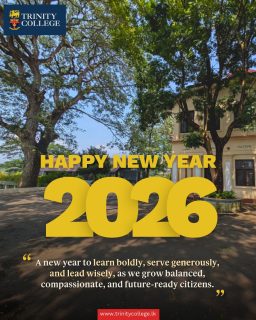 Stepping into 2026 with learning, service, and leadership at heart. Here’s to a year of growth, balance, and shared purpose that strengthens our community.
Happy New Year!