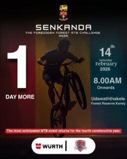 Only 1 day left to conquer the trails!
The Forbidden Forest MTB Challenge returns on 14th February 2026.
#ForbiddenForestMTB #MTBChallenge #TrailRide #AdventureAwaits #trinitycollegelk